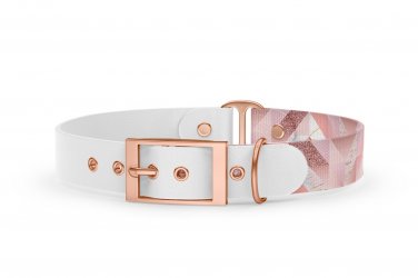 Halsband DUO Kollektion Pinkmarble