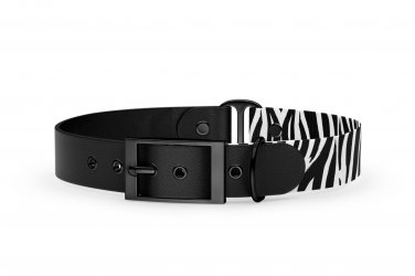 Halsband DUO Kollektion Zebra