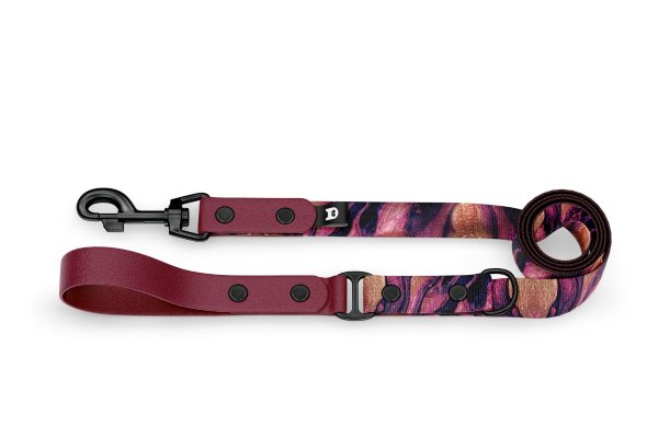 Leinen DUO Kollektion Burgundy